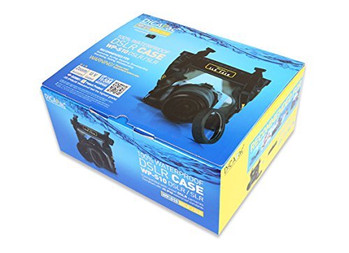 DiCAPac WP-S10 Pro DSLR Camera Waterproof Case - Underwater Photography Protection for Canon Nikon Sony DSLR Cameras - Perfect for Snorkeling, Diving & Beach Vacations