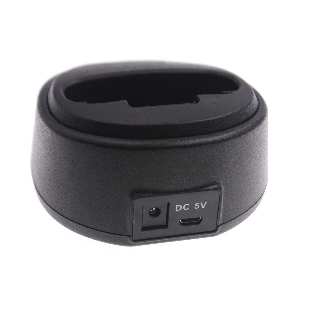 ANYSECU Desktop Charging Dock for B01 B02 Zello PTT Bluetooth Microphone Speaker - Fast Charging Station for Walkie Talkie Accessories | Perfect for Security, Construction & Event Communication