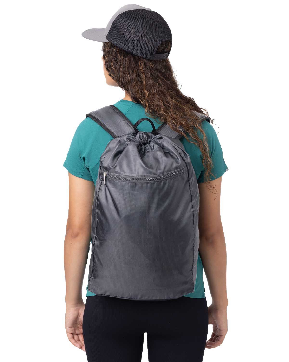 BAGedge BE278 Getaway Cinchback Travel Backpack - Lightweight Water-Resistant Carry-On Backpack for Men & Women, Perfect for Airplane Travel, Hiking & Commuting
