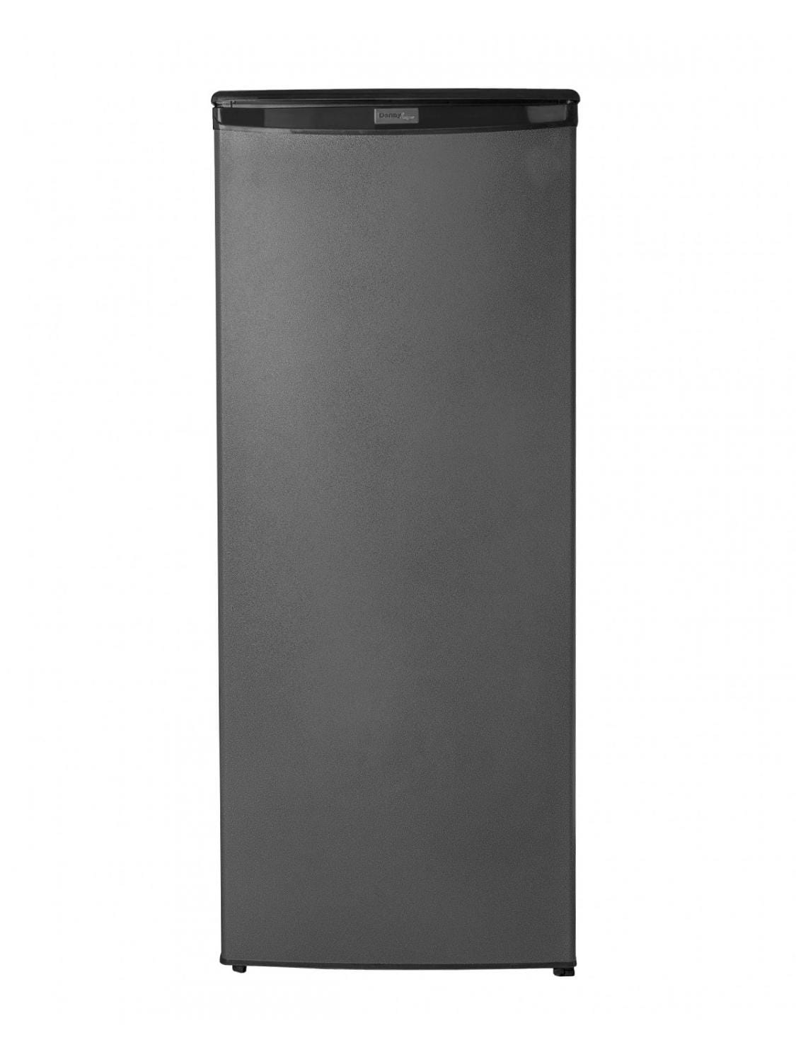 Danby DUFM085A4TDD 8.5 cu ft Upright Freezer - Graphite Black Energy Star Compact Deep Freezer for Home, Kitchen, Garage & Basement Storage