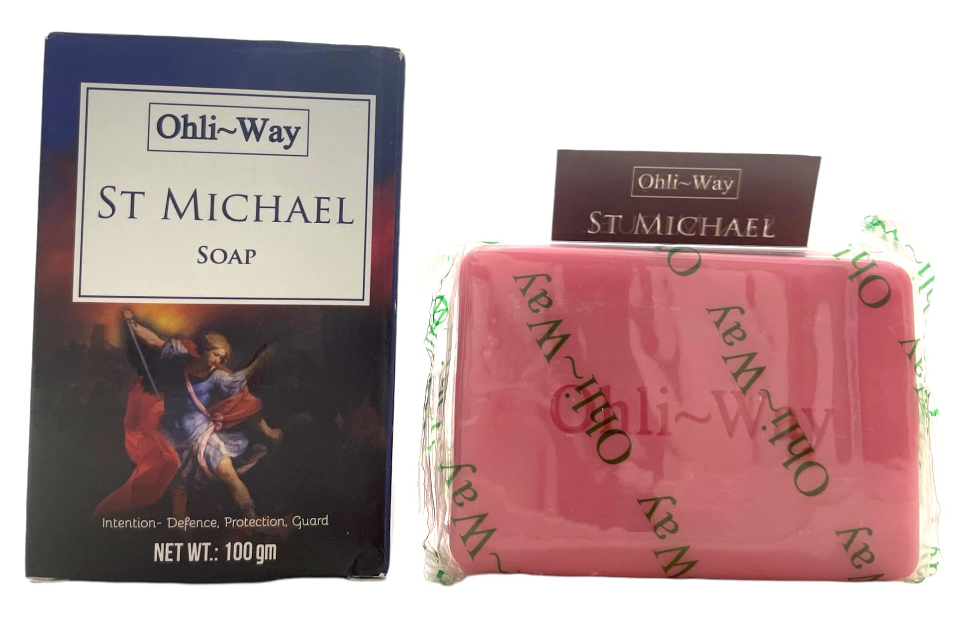 Saint Michael Soap - Natural Handmade Soap Bar for Men & Women | Gentle Cleansing, Moisturizing & Aromatherapy | Perfect for Daily Skincare, Gifts & Relaxation