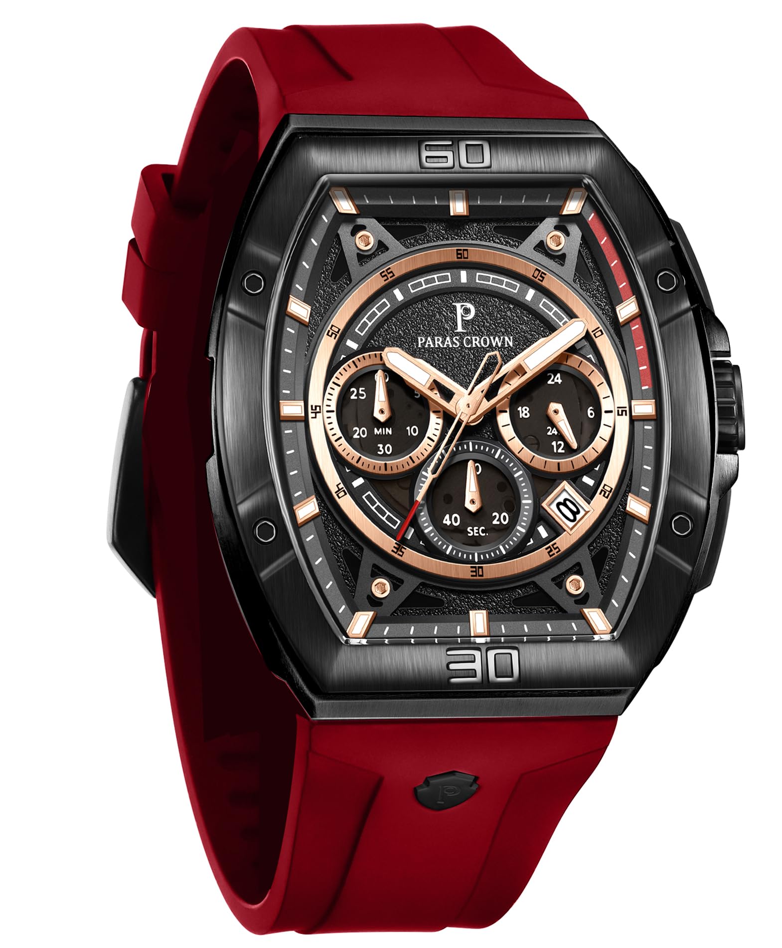 Men's Military Watch - Japanese Movement, Waterproof Sport Watch for Outdoor & Casual Wear