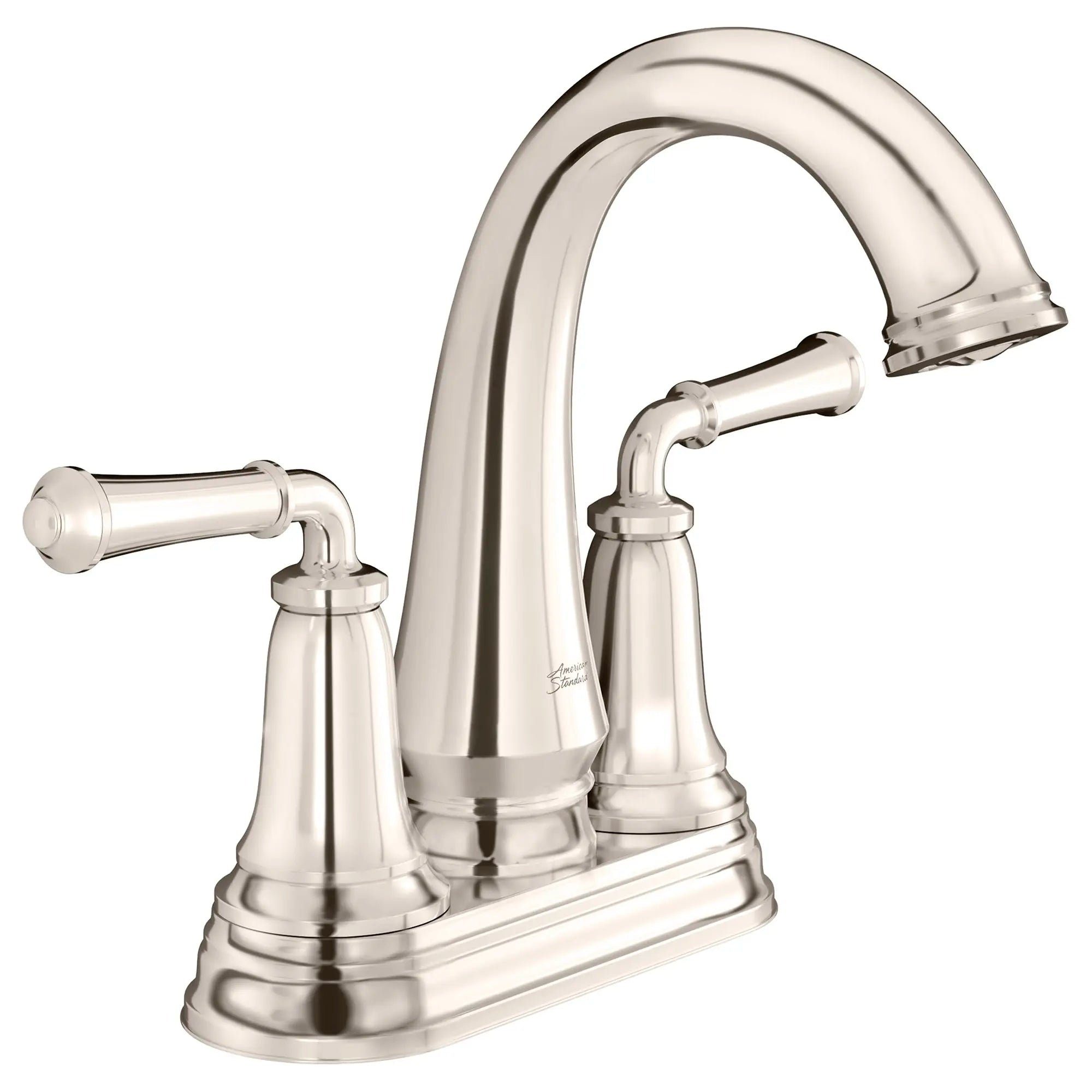 Delancey® 4 Inch Centerset 2 Handle Bathroom Faucet - 1.2 GPM/4.5 LPM Water-Saving Design with Lever Handles - Perfect for Small Bathrooms, Powder Rooms & Guest Baths