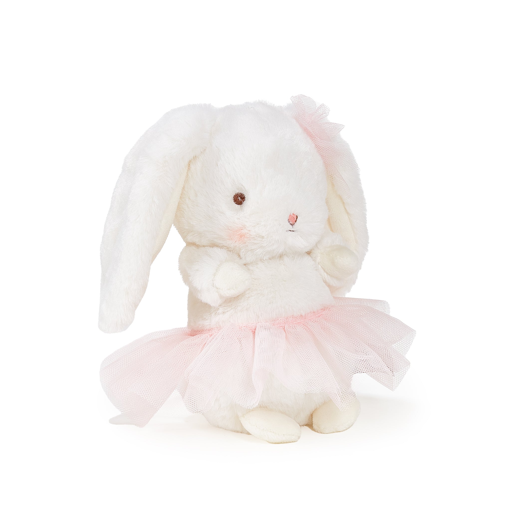 Cricket Island Blossom Bunny Plush Toy - Soft Stuffed Animal for Kids & Collectors - Perfect for Gifts, Nursery Decor, and Cuddling