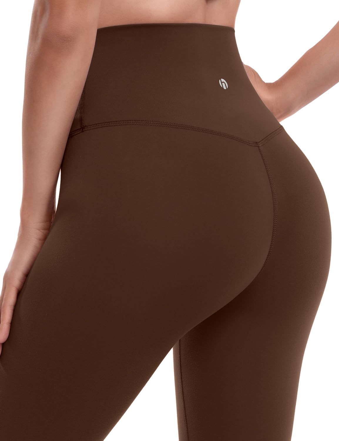 HeyNuts Women's High Waisted Compression Leggings - 7/8 Length Yoga & Workout Pants with Tummy Control (25 Inch) | Perfect for Gym, Running, Pilates & Everyday Wear