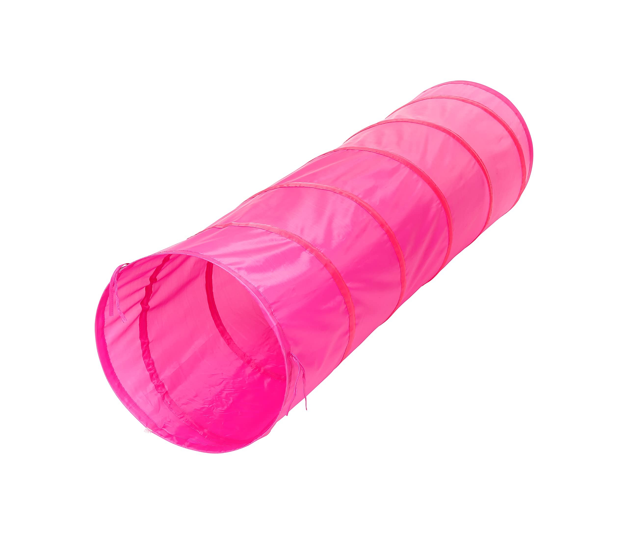 Knorrtoys 55109 Play Tunnel for Girls - Pink Kids Play Tent for Indoor & Outdoor Fun, Birthday Gifts, Pretend Play, Hideout Fort