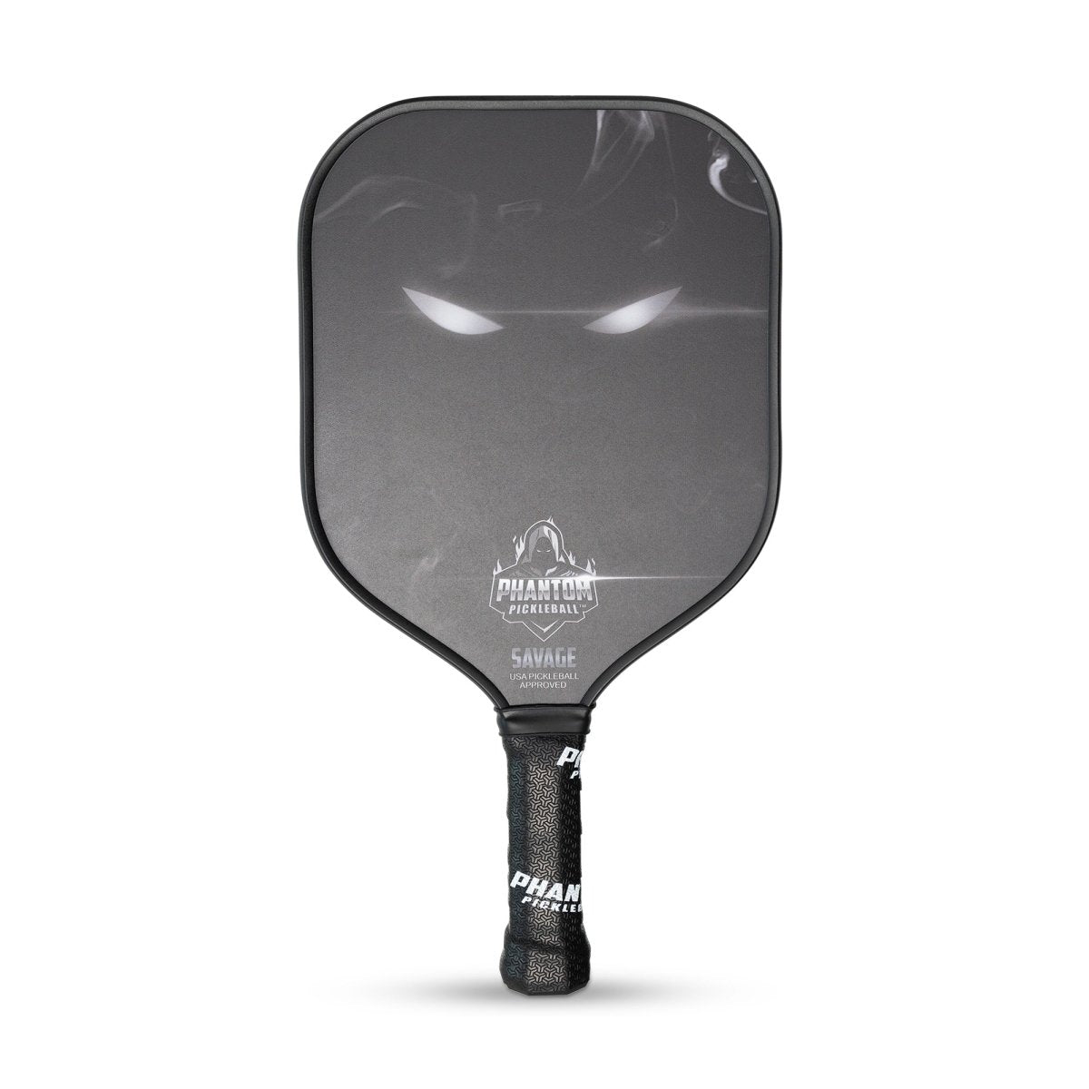 Phantom Savage Pickleball Paddle - Premium Carbon Fiber Pickleball Racket with Comfort Grip | Perfect for Indoor & Outdoor Court Games, Tournaments & Recreational Play