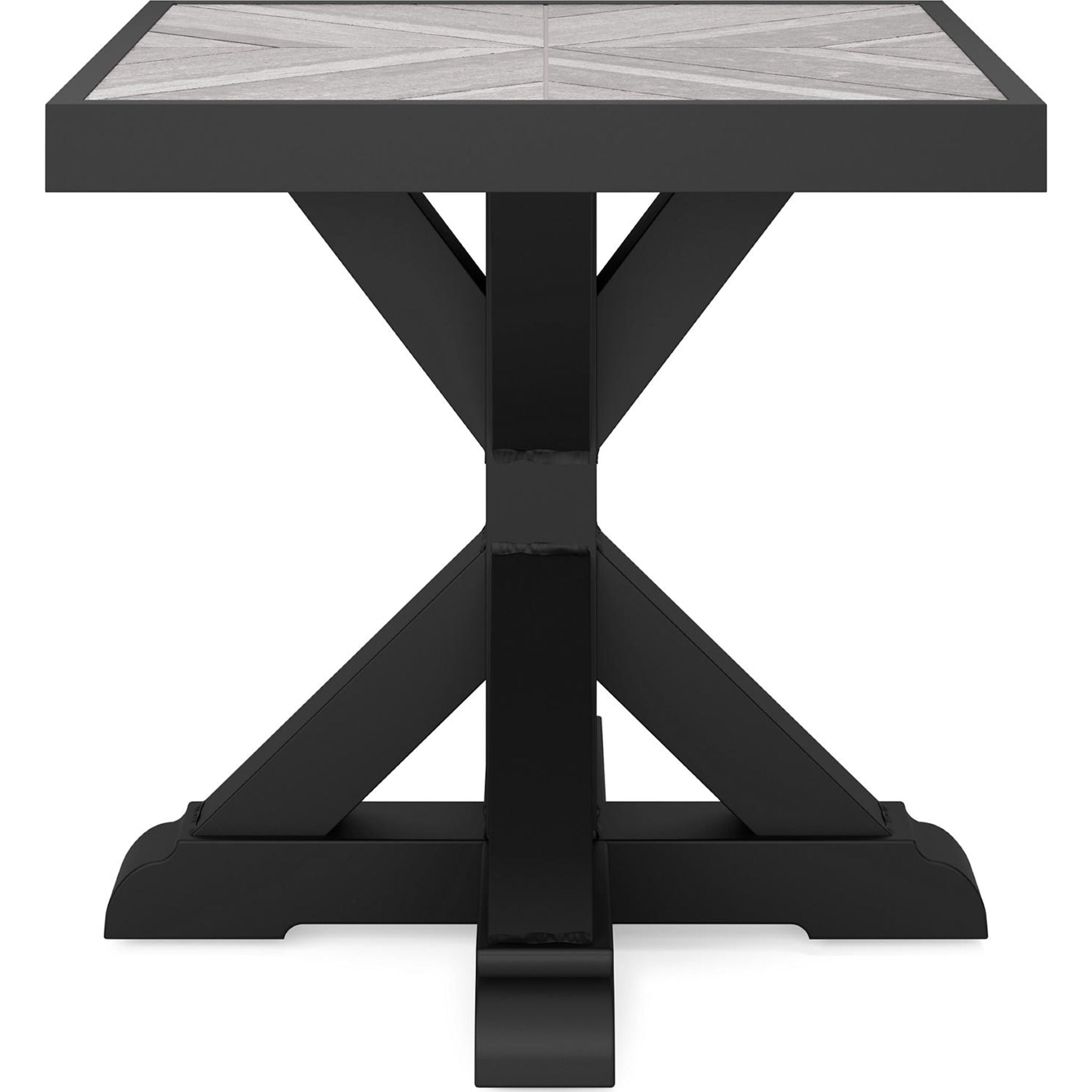 Beachcroft Outdoor End Table - Weather-Resistant Patio Side Table for Pool, Garden & Deck - Perfect for Drinks, Books & Decor
