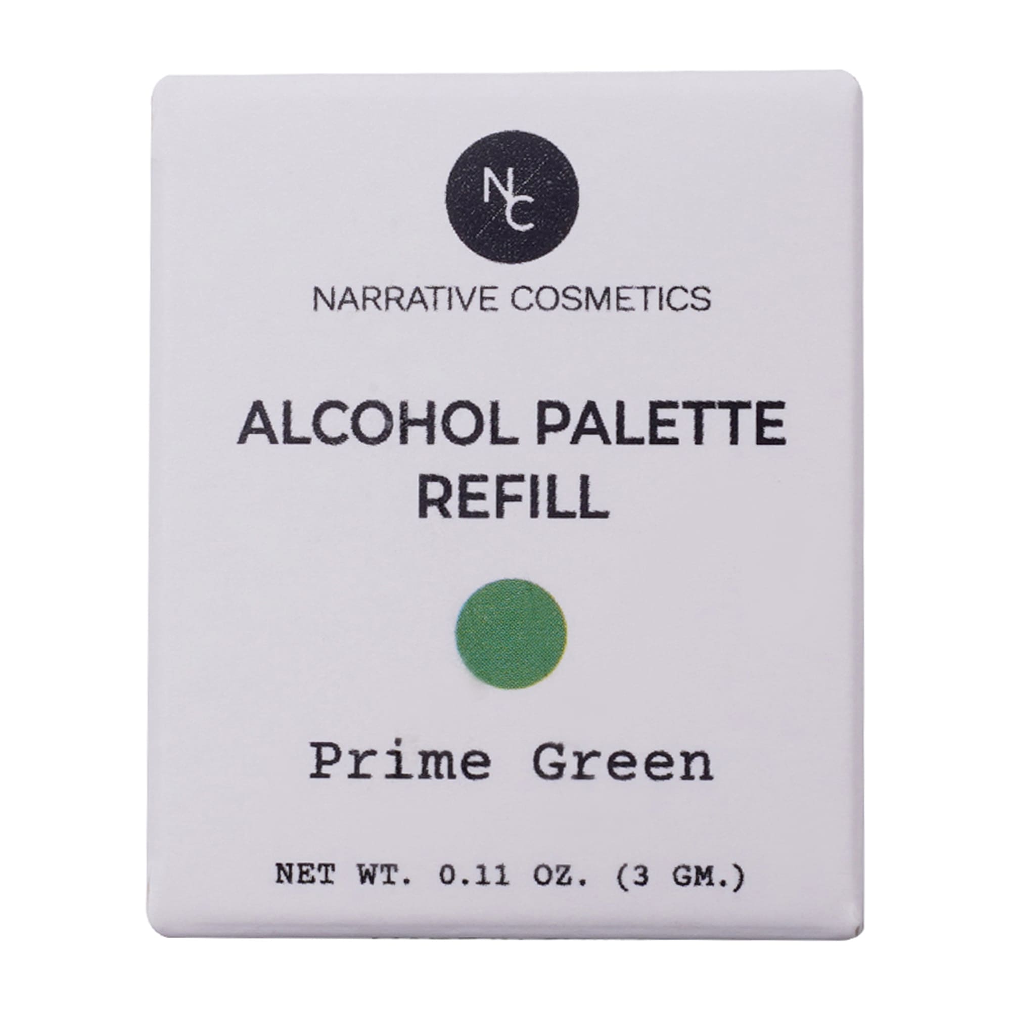Narrative Cosmetics Alcohol Palette Refill Pans - Professional FX Makeup Colors for Special Effects, Halloween & Theater - High Pigment Alcohol-Based Makeup for Face & Body Art