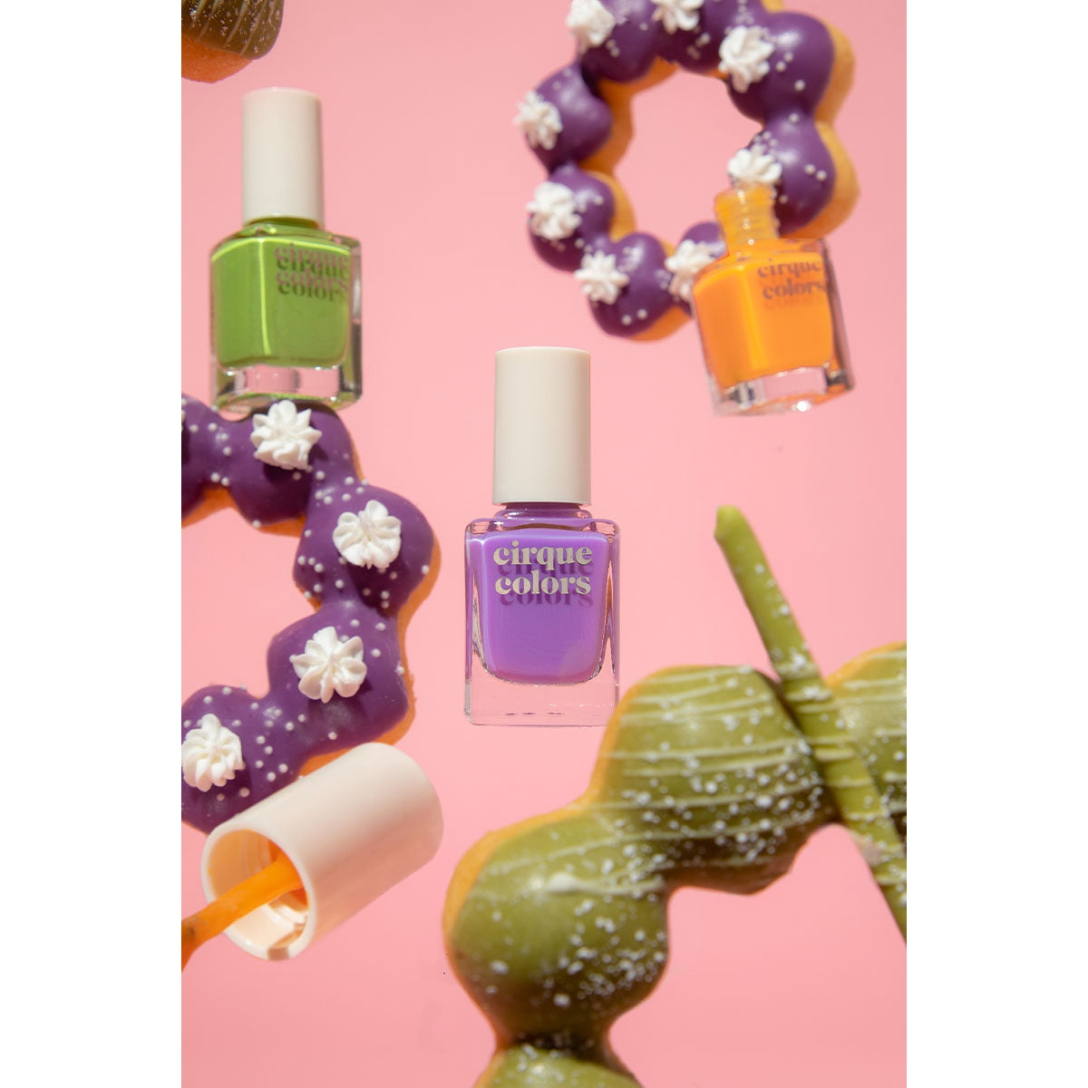 Cirque Colors Ube Jelly Nail Polish - 0.37 oz Vegan & Cruelty-Free Nail Lacquer for Gel-Like Shine - Perfect for Manicures, Pedicures & Nail Art Designs