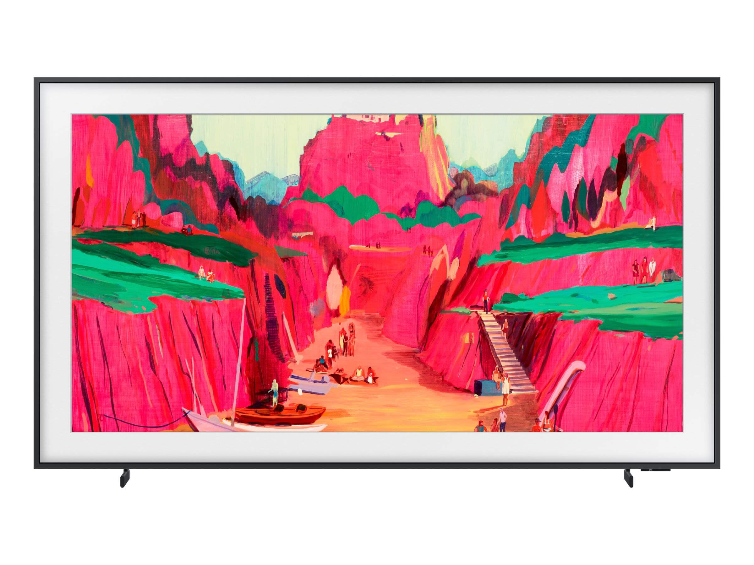 Samsung The Frame Pro 2025 QN85LS03FWFXZC 4K Smart QLED TV - Art Mode, Matte Display, Customizable Bezels for Living Room & Home Theater Decor