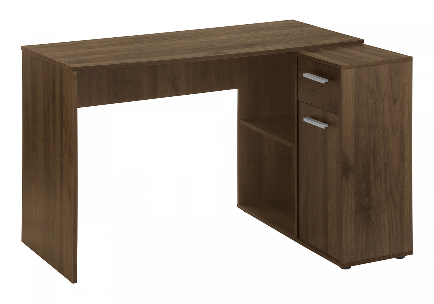 Premium Walnut Wood Velin Desk - Modern Home Office Desk for Study & Work - Perfect for Remote Work, Writing & Productivity