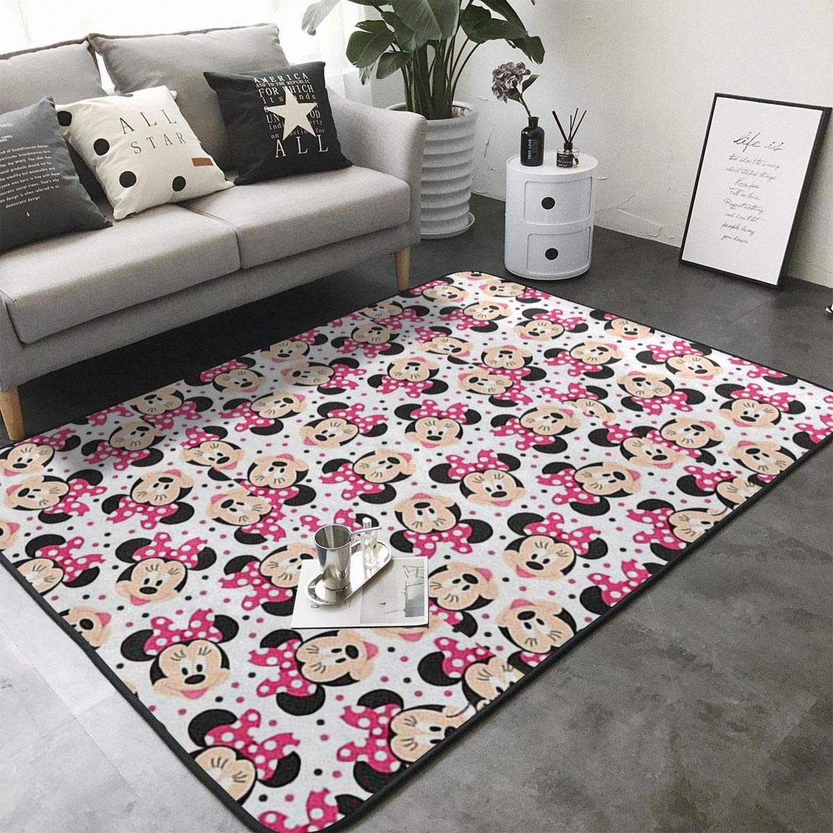 Super Soft Fluffy Area Rug for Kids Bedroom, Nursery & Playroom - Non-Slip Plush Carpet 80