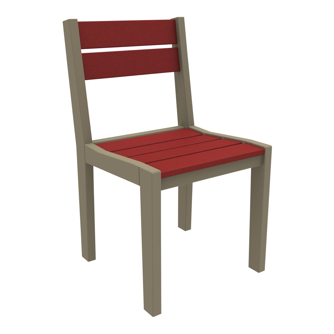 Stylish Coastline Cafe Dining Chair - Modern Wooden Bistro Chair for Kitchen, Restaurant & Patio - Perfect for Home, Cafe & Outdoor Dining