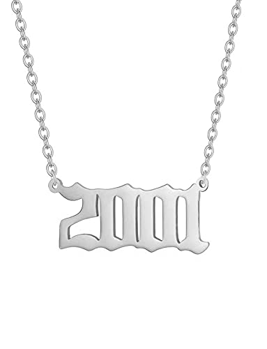 Silver 2001 Necklace