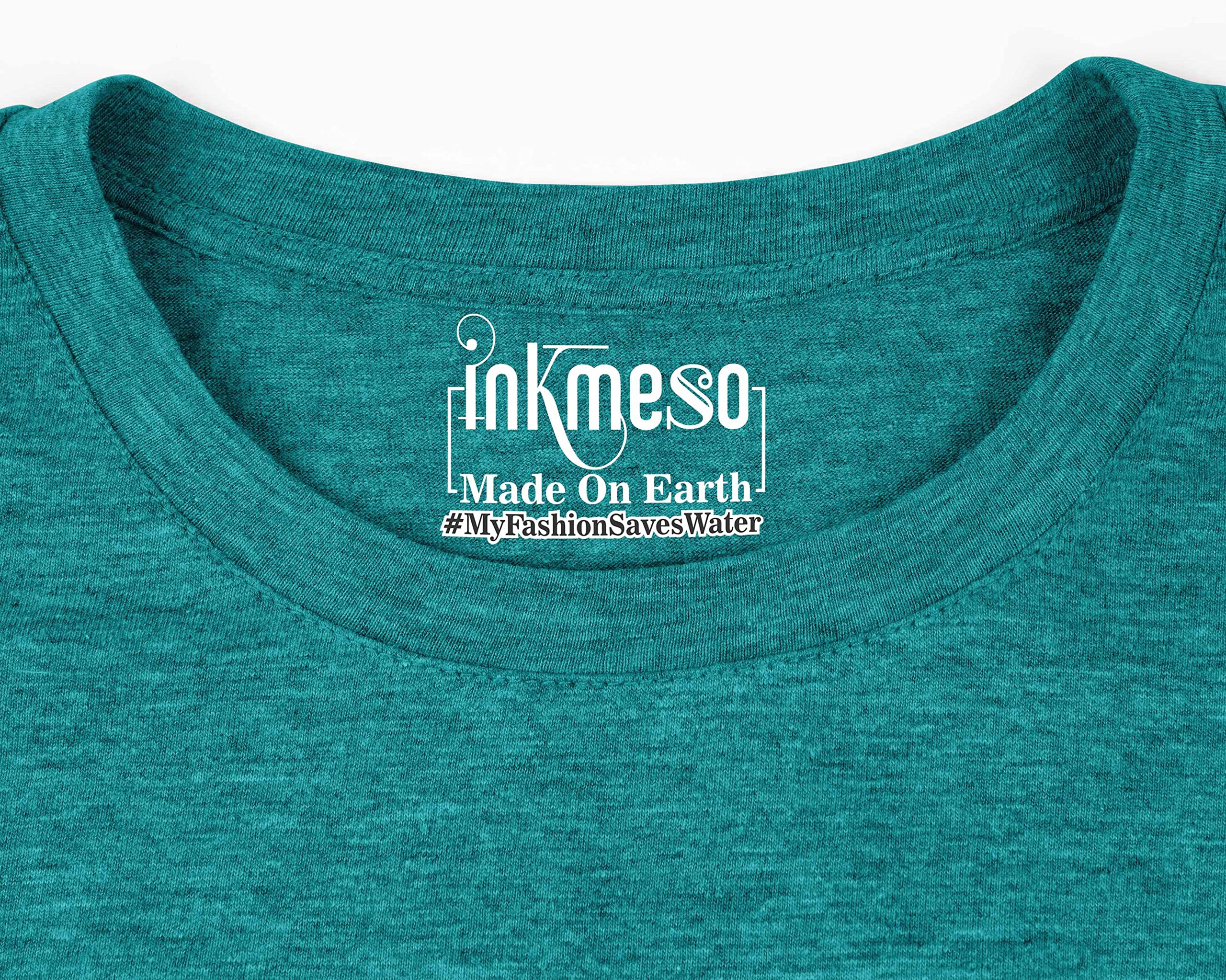 Inkmeso Men's 2-Piece Cotton Pajama Set - Breathable Short Sleeve T-Shirt & Lounge Shorts for Summer Sleepwear | Perfect for Nighttime Comfort, Lounging at Home, and Vacation Relaxation