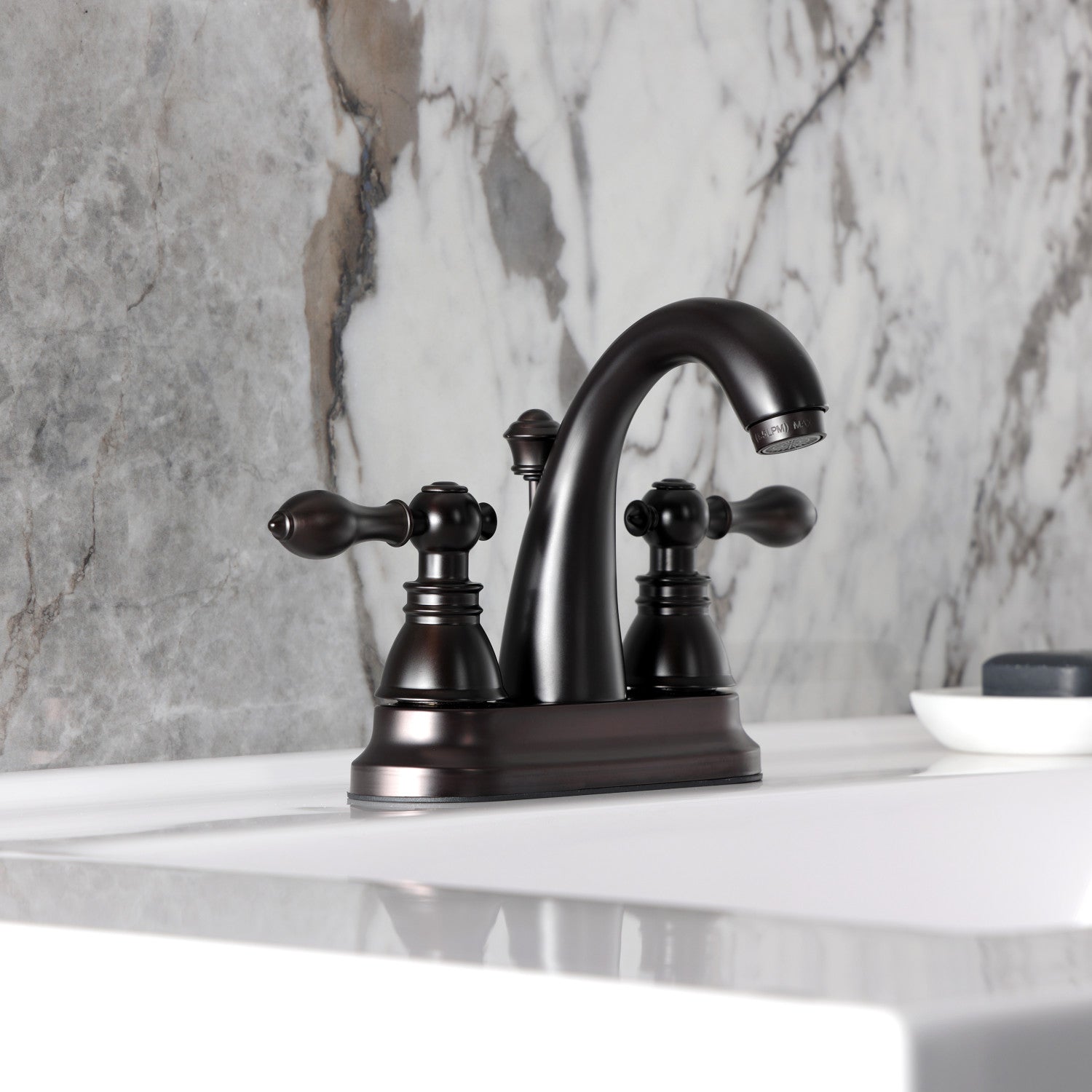 American Classic FSY5615ACL Oil Rubbed Bronze Bathroom Faucet - 3 Hole Deck Mount 4