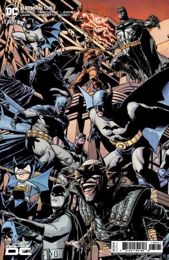 Batman #135 Cover B Joe Quesada Connecting Card Stock Variant (Issue #900) - DC Comics Collector's Edition for Display & Investment