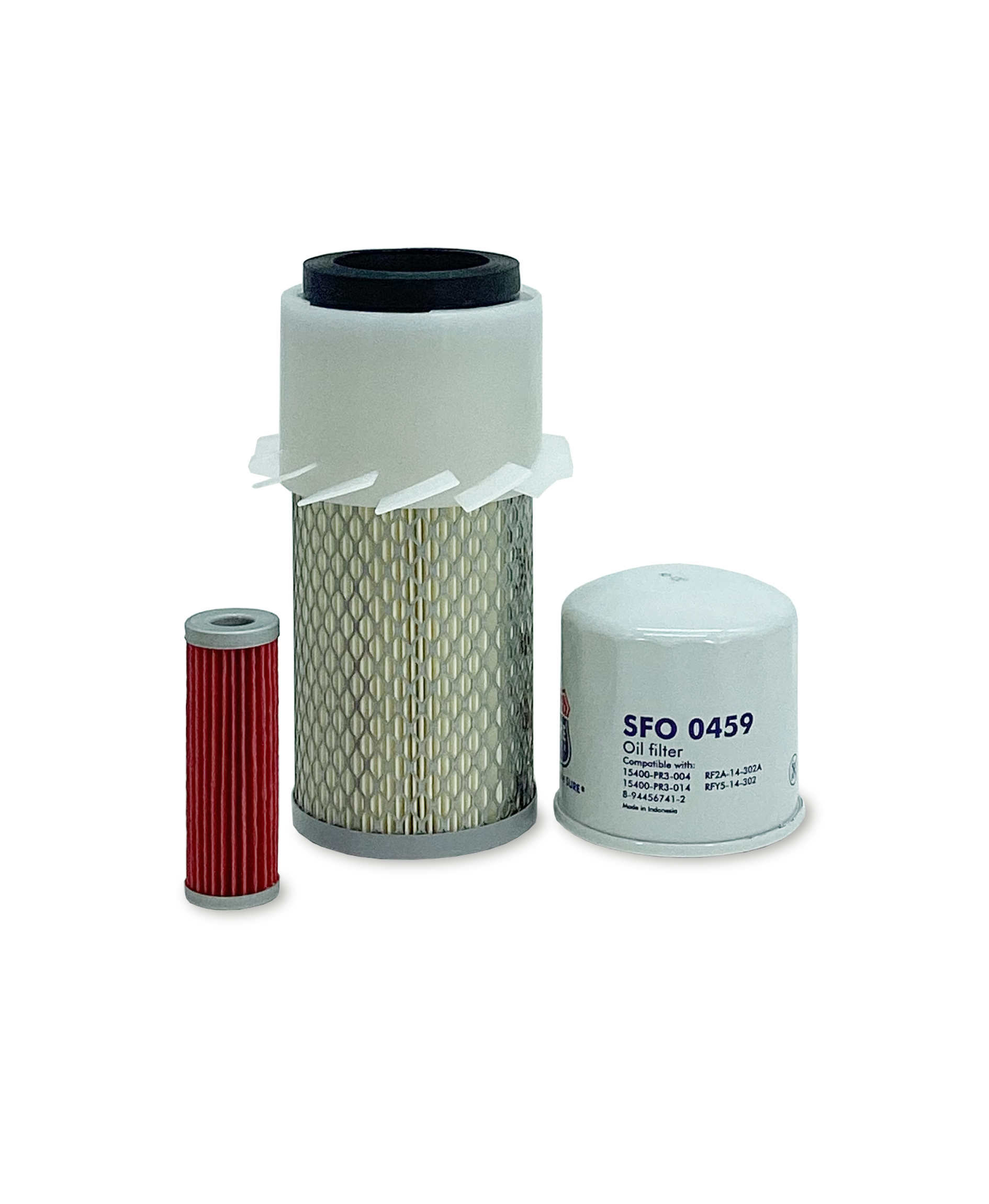 Kubota B5100D Tractor Maintenance Filter Kit by HERO® - Air Oil Fuel Replacement Filters for Tractor Engine Care - Perfect for Farm Equipment Maintenance & Field Operations