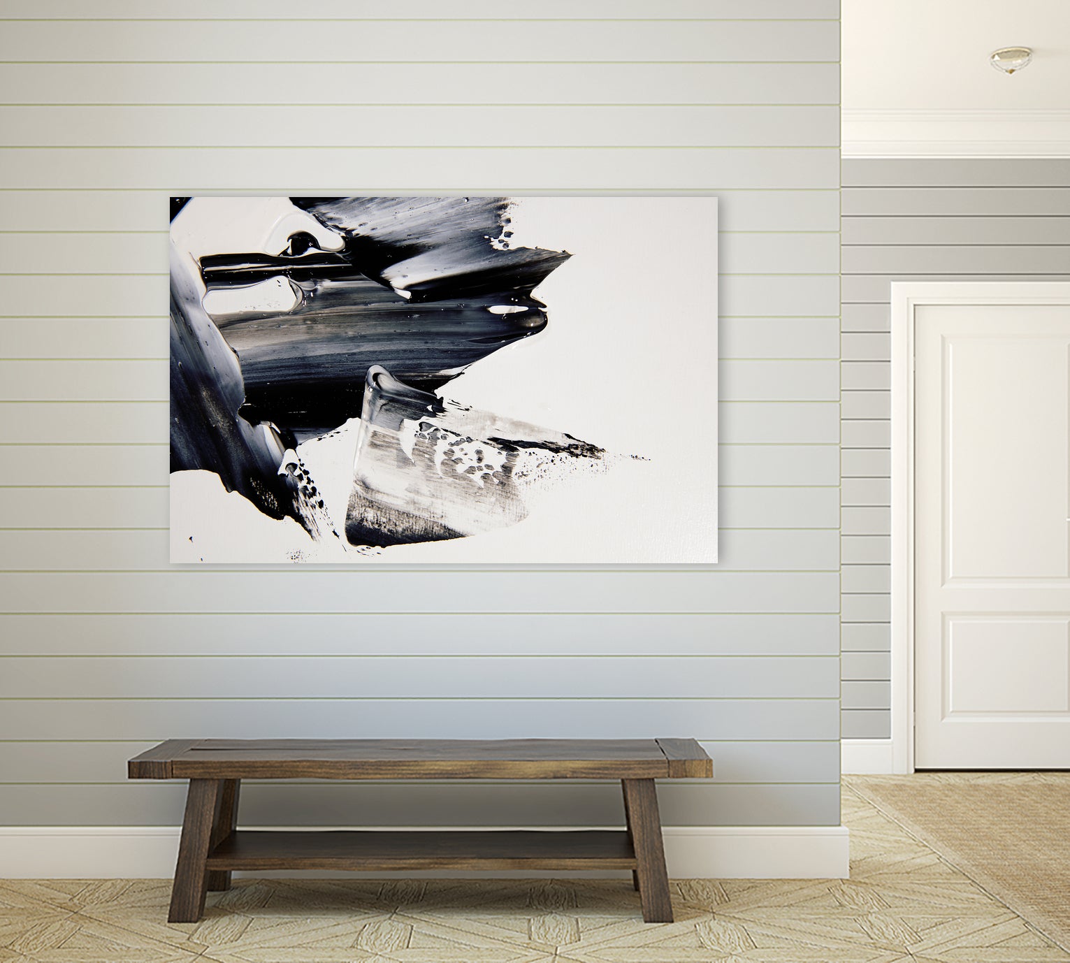 Abstract Painting Composition nAo21 - Modern Wall Art for Home & Office Decor | Perfect for Living Room, Bedroom, and Workspace