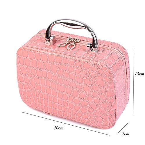 Vichip Cosmetic Jewelry Organizer Box with Mirror - Perfect for Makeup & Travel