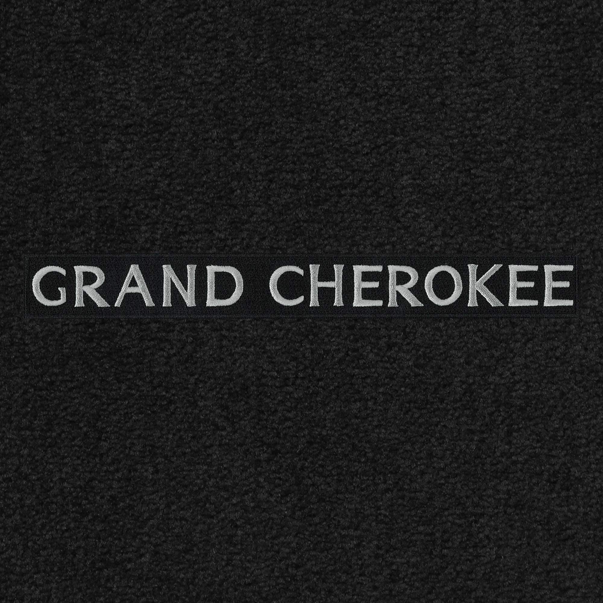 Premium Custom-Fit Carpeted Floor Mats for 2005-2008 Jeep Grand Cherokee - 2-Piece Set (Black) | Luxury Car Floor Liners for Enhanced Comfort & Protection - Perfect for Daily Commutes, Road Trips & Off-Road Adventures