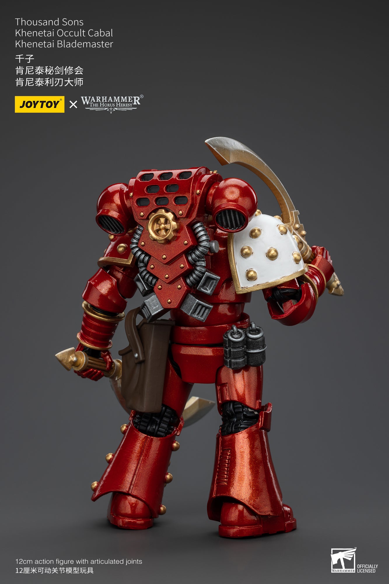1/18 JOYTOY Warhammer The Horus Heresy Thousand Sons Khenetai Occult Cabal Action Figure - Collectible Model for Warhammer 40K Fans, Tabletop Gaming & Display