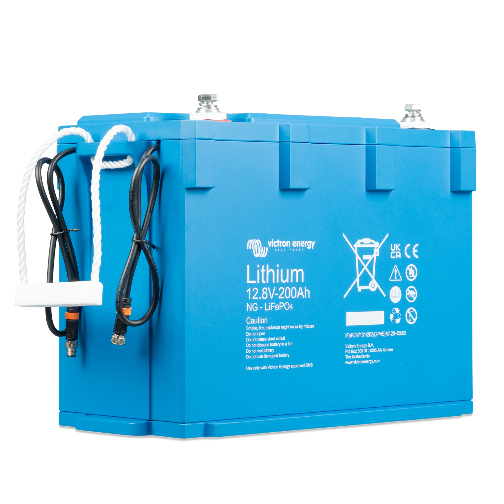 Victron Energy LiFePO4 Lithium Battery 12.8V 200Ah - Deep Cycle Power for RVs, Boats & Solar Systems | BAT512120620