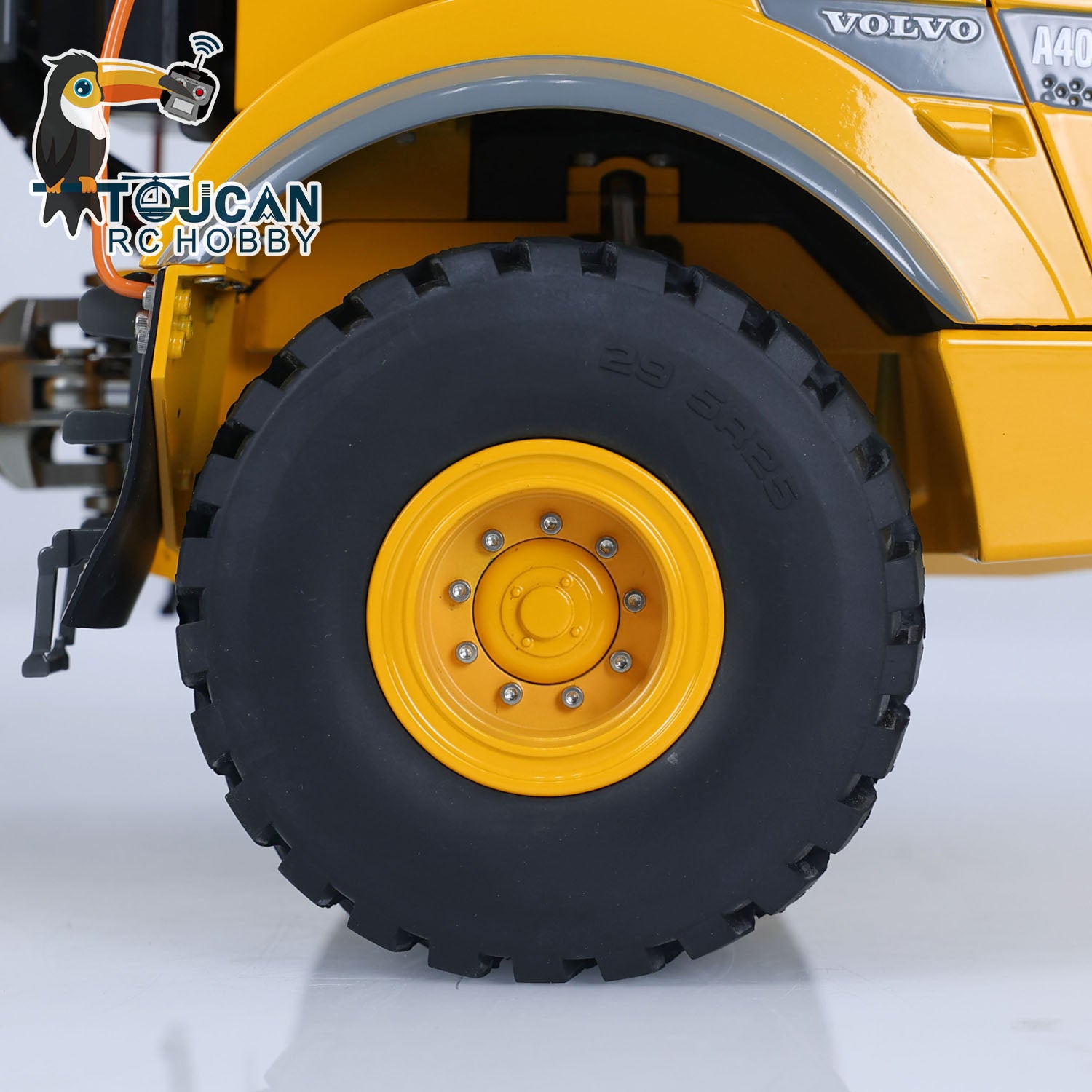 Double E A40G 1/16 Scale Hydraulic RC Articulated Dump Truck - Metal Construction, Ready-to-Run (RTR) Radio Controlled Construction Vehicle - Perfect for Hobbyists, Construction Enthusiasts & Off-Road RC Racing