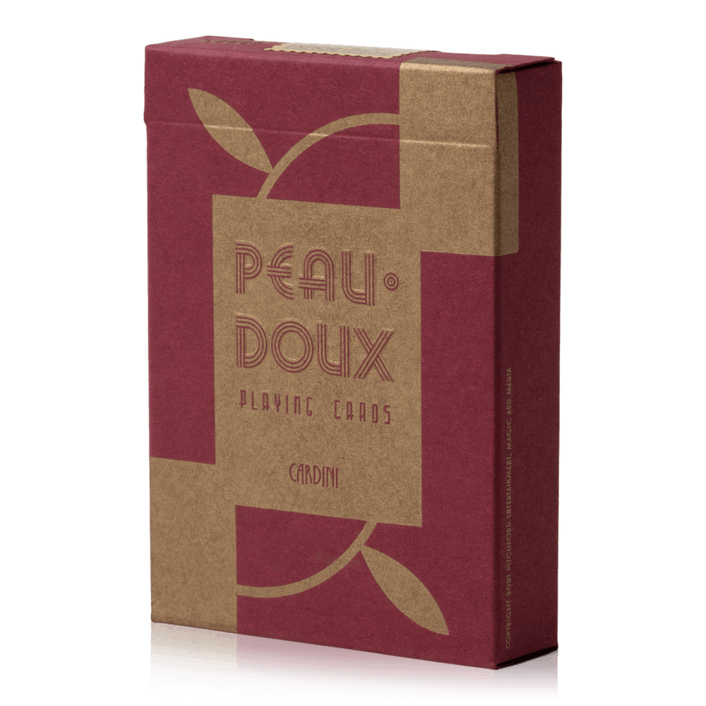 Premium Peau Doux Playing Cards - Elegant Deer Back Design for Poker, Magic Tricks & Game Nights - Perfect for Casino, Home Entertainment & Collectors