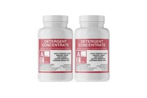 Commercial Dishwasher Detergent with Active Elements - 12-Pack (5 Gallon Pails) - Industrial Strength for High & Low Temp Dishwashers | Perfect for Restaurants, Catering & Food Service Businesses