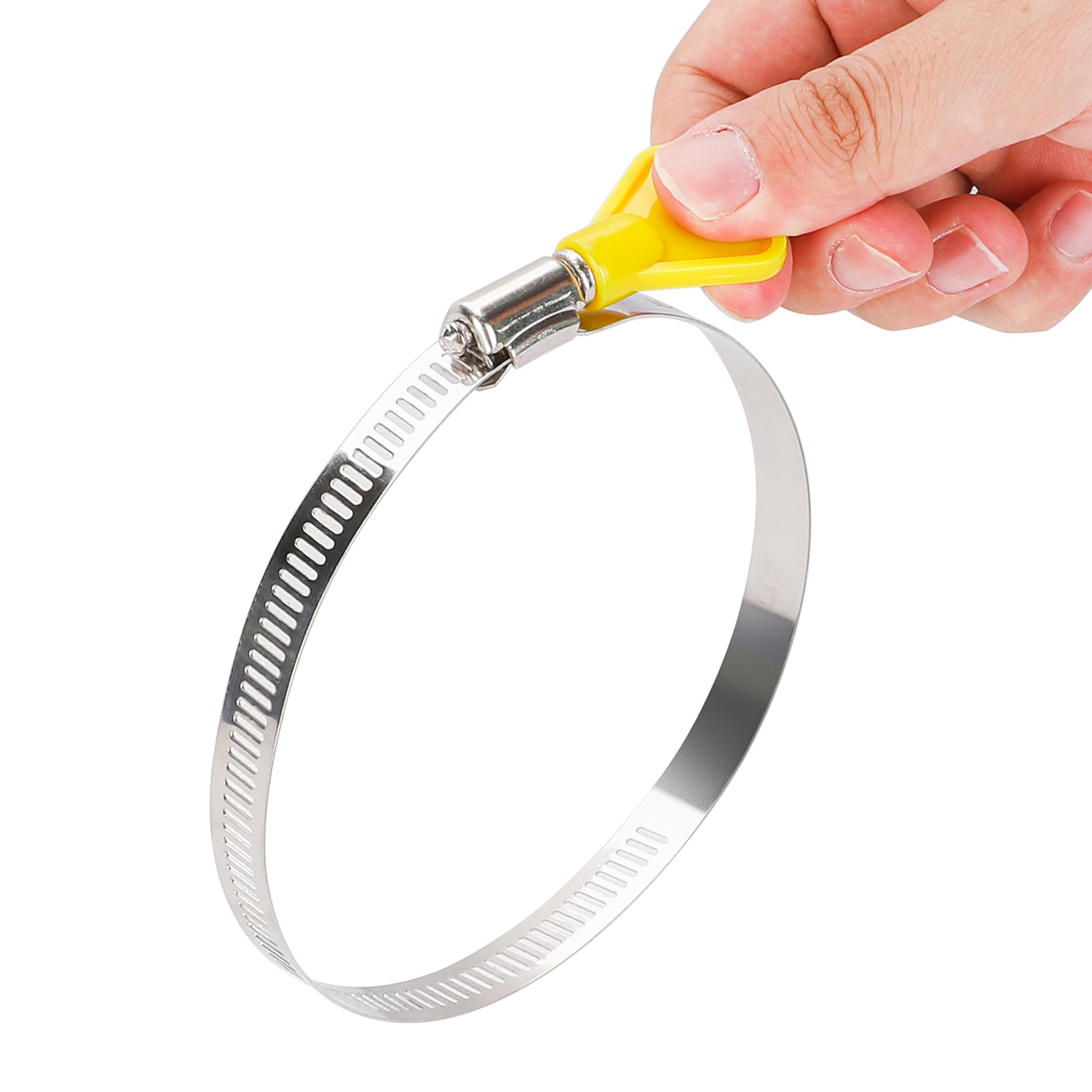 WYNNsky 4 Inch PVC Dust Collection Hose - 10ft Flexible Vacuum Hose for Woodworking Tools | Dust Extraction for Table Saws, Sanders & Workshop Cleanup