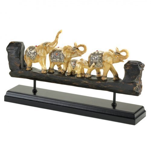 Elephant Carved Decor for Home & Living Room Decor