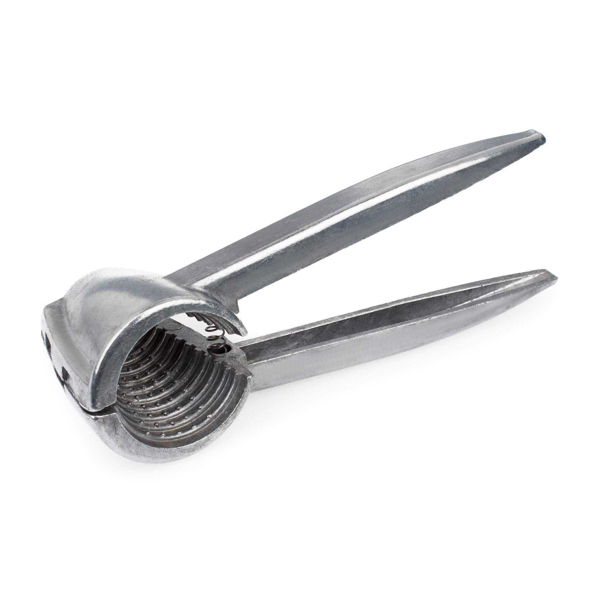 Premium Stainless Steel Nut Cracker - Heavy Duty Walnut & Pecan Opener Tool - Perfect for Kitchen, Camping & Holiday Gifts - Easy to Use Nut Sheller for Almonds, Hazelnuts & More