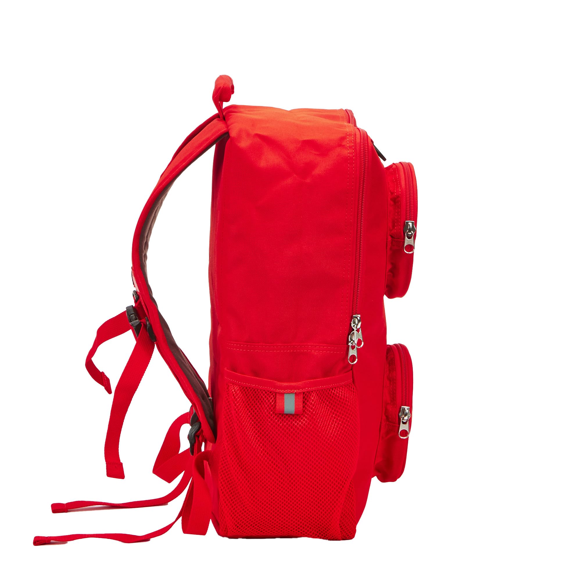 LEGO Brick Backpack for Kids & Adults - Durable Red Building Block Backpack with Adjustable Straps - Perfect for School, Travel & LEGO Fan Gifts