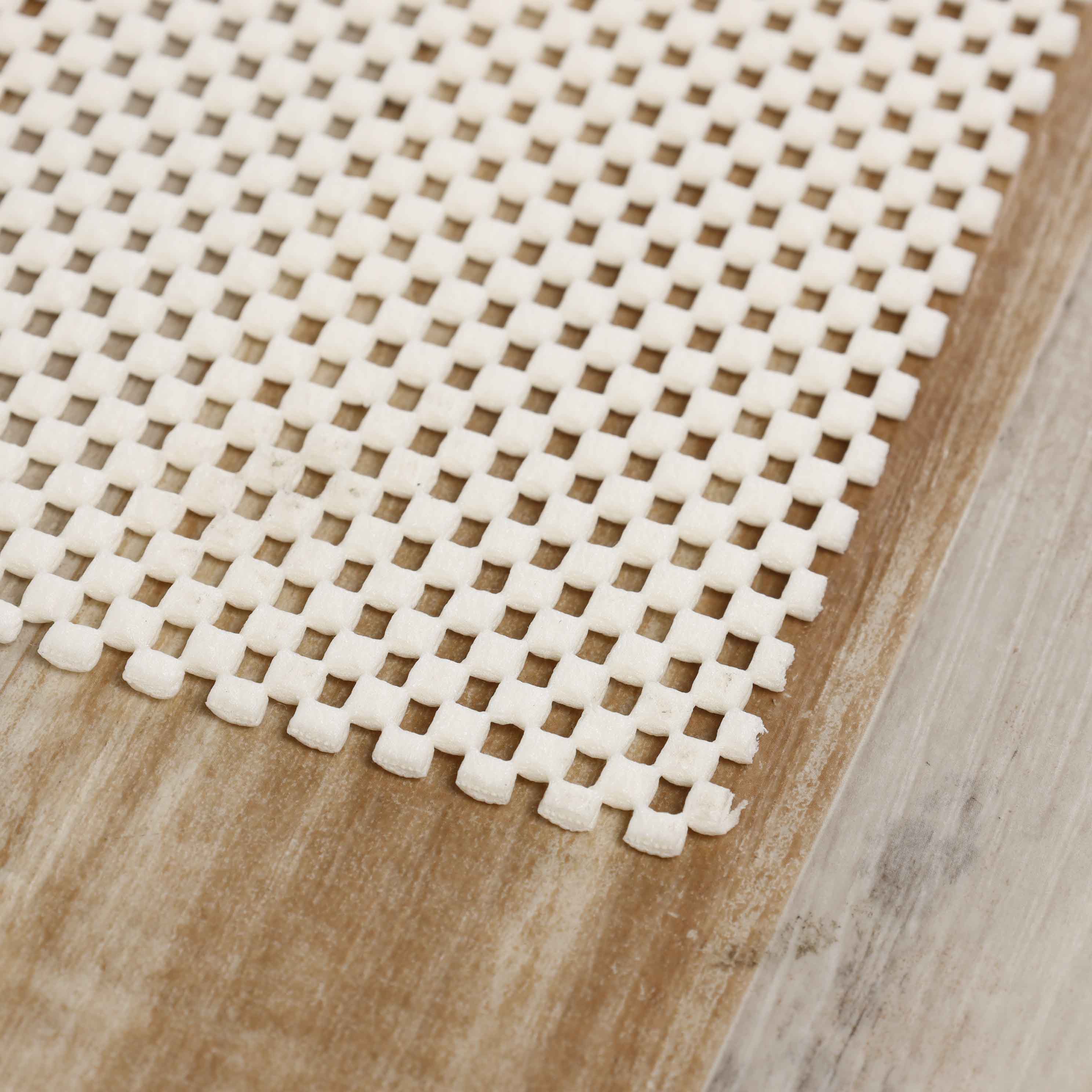 Rio Reversible Non-Slip Ultra Grip Foam Mesh Rug Pad for Hardwood Floors - Perfect for Living Room, Bedroom & High Traffic Areas
