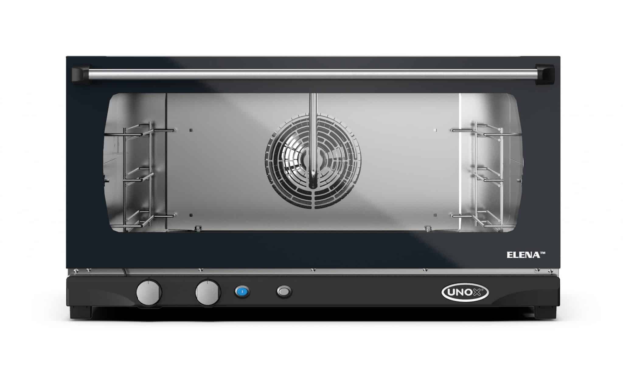 Unox Elena Countertop Full Size Commercial Convection Oven - 208V/240V Electric Bakery Oven for Restaurants, Bakeries & Catering Businesses