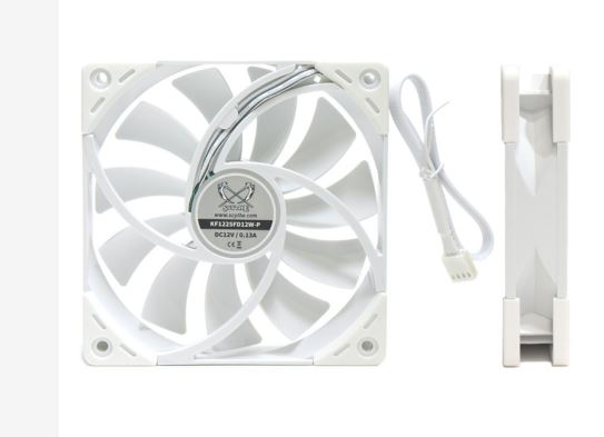 Kaze Flex 120 PWM PC Cooling Fan 300-1800 RPM - High Performance Quiet Case Fan for Gaming PC, CPU Cooler & Computer Case Cooling - Perfect for Overclocking, Workstations & Silent Builds