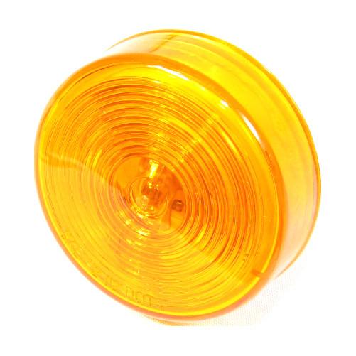 Fortpro 2.5 Inch Round Clearance Marker Light - Sealed Incandescent Bulb for Trucks, Trailers & Heavy Equipment Safety Lighting