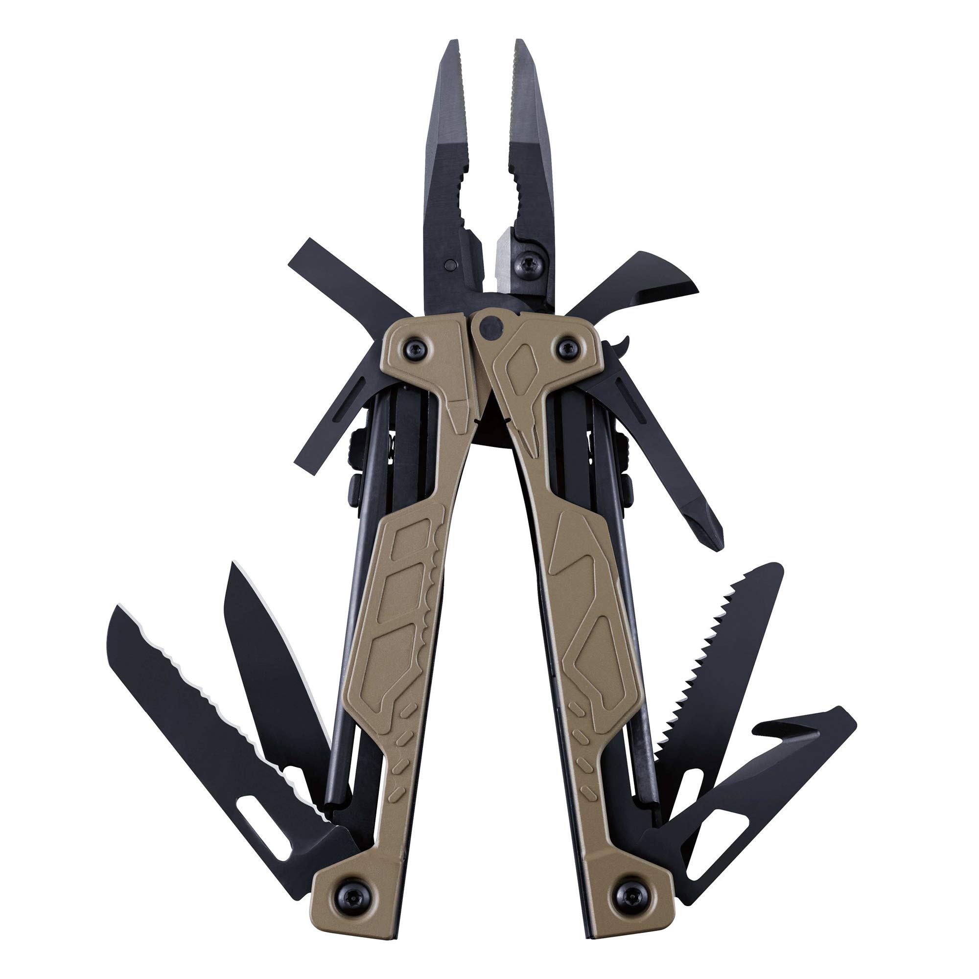 **LEATHERMAN OHT One-Handed Multitool with Spring-Loaded Pliers & Strap Cutter – Coyote Tan with MOLLE Sheath | Tactical, Survival, Camping & Outdoor Gear**    (优化说明：   1. 符合SEO规范，包含核心关键词如