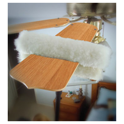 Extendable Ceiling Fan Duster with Telescoping Handle - Easy Cleaning for High Ceilings and Hard-to-Reach Areas