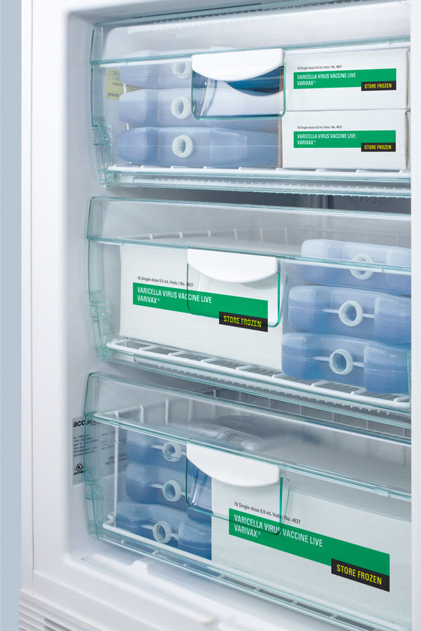 Accucold 24-Inch Wide Built-In All Freezer VT65MLBI7MED2 - Perfect for Restaurants, Home Kitchens, and Commercial Use