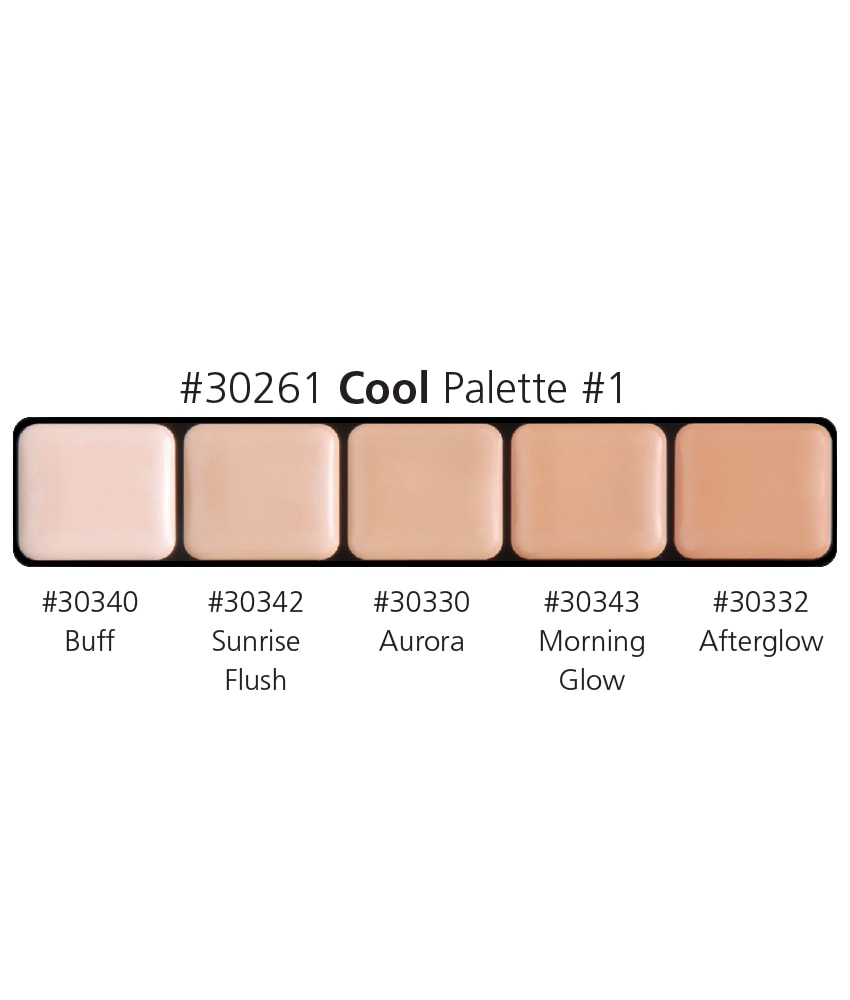 Ultra HD Foundation Palette - Glamour Crème™ for Flawless Makeup | Professional Makeup Artist Kit & Daily Beauty Routine