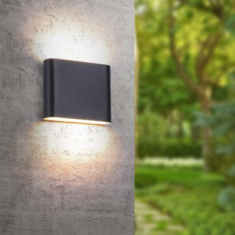 Ultra Thin Rectangular LED Wall Light - Modern Energy Efficient Lighting for Home, Office, and Commercial Spaces - Perfect for Accent, Ambient, and Decorative Lighting
