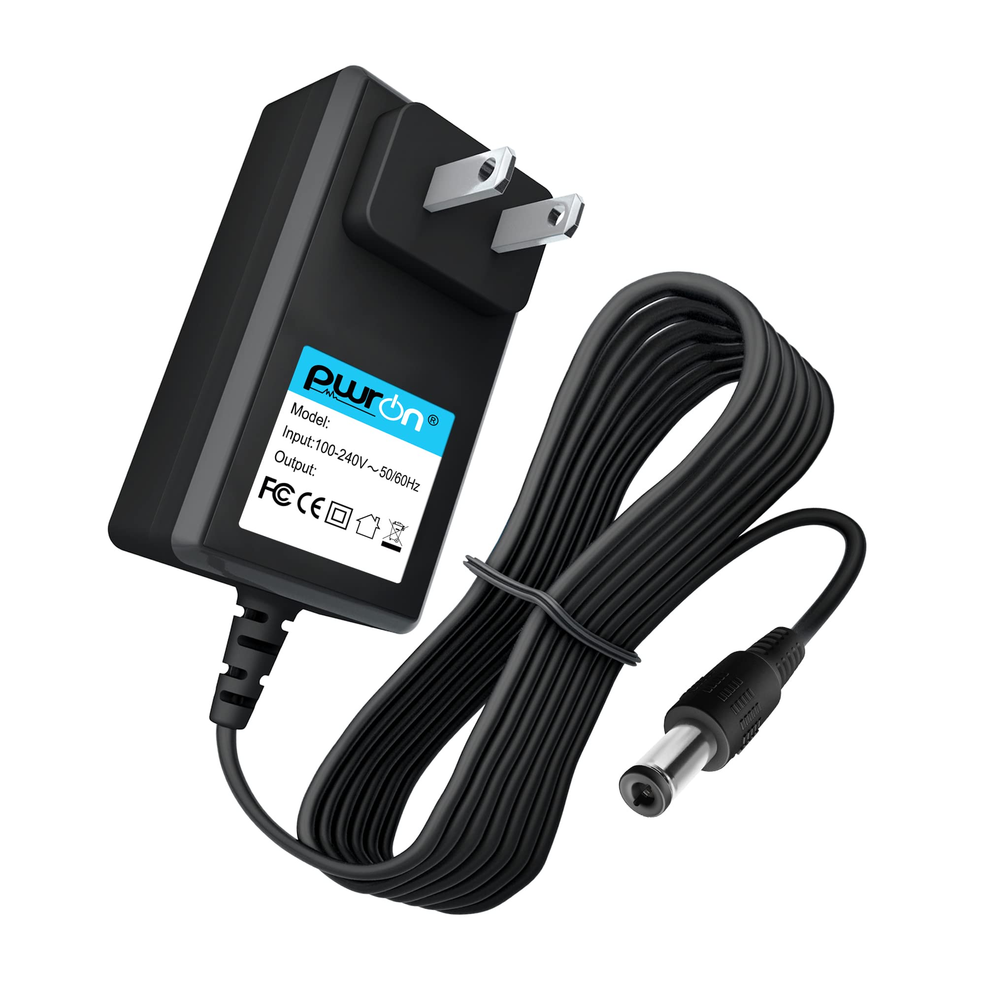 PwrON 6.6FT 6V 2.5A AC/DC Power Adapter Charger for Wilson Electronics Cell Phone Signal Boosters 801201, 801230, 801245 Series - Perfect for Home, Office & RV Signal Enhancement