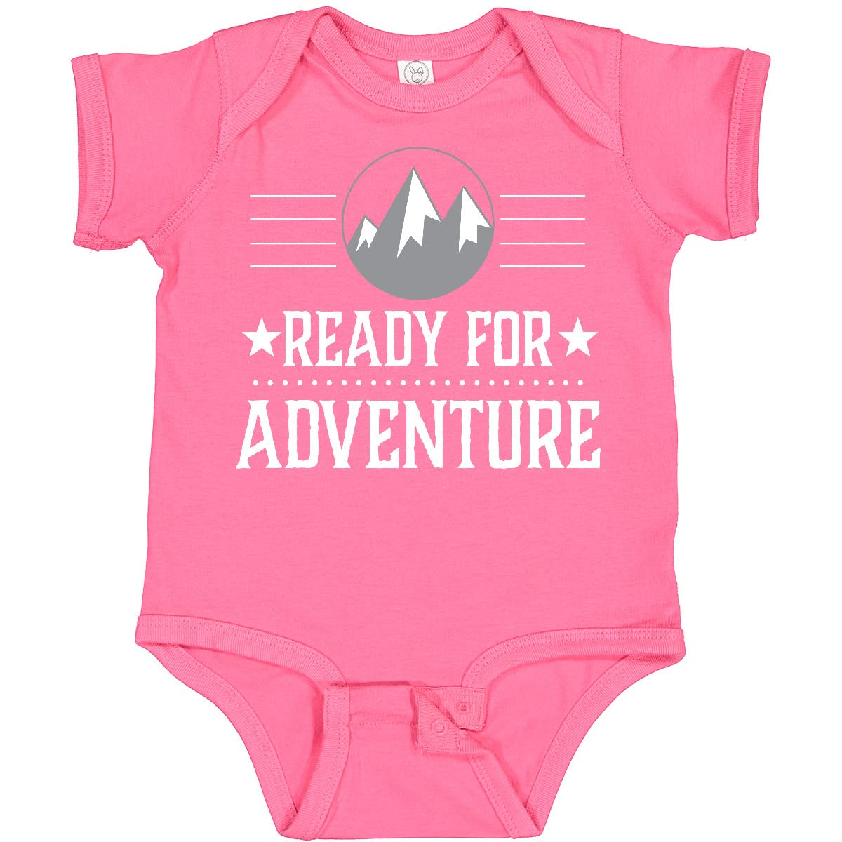 **Inktastic Ready for Adventure Baby Bodysuit - Cute Hiking & Camping Outfit for Infants - Perfect for Outdoor Adventures, Family Trips & Nature Photos**