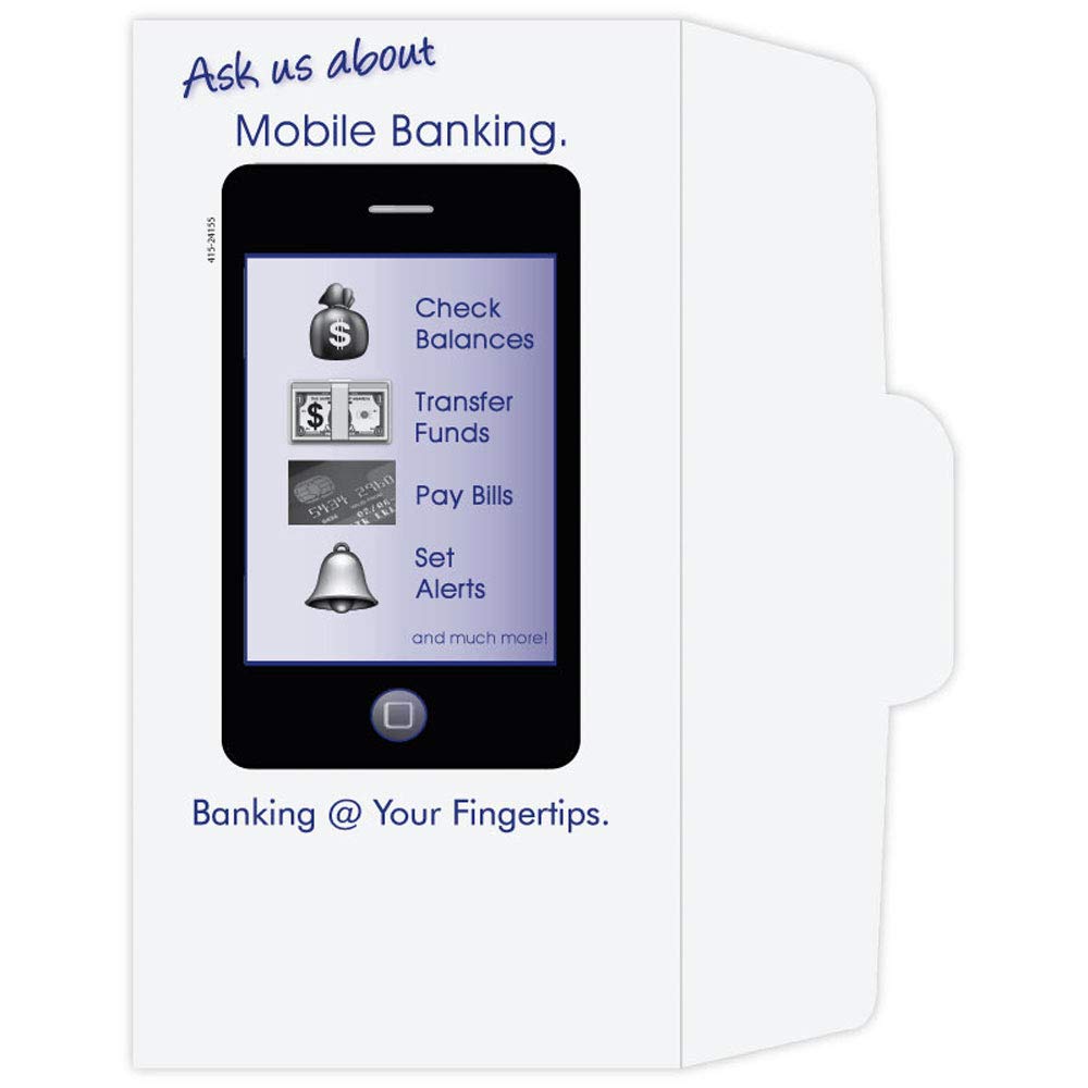 Drive Up Envelopes for Mobile Banking & Phone Transactions - 500pcs/Box - Secure Money Deposit Envelopes for Bank Drive-Thrus, ATM Deposits & Cash Handling