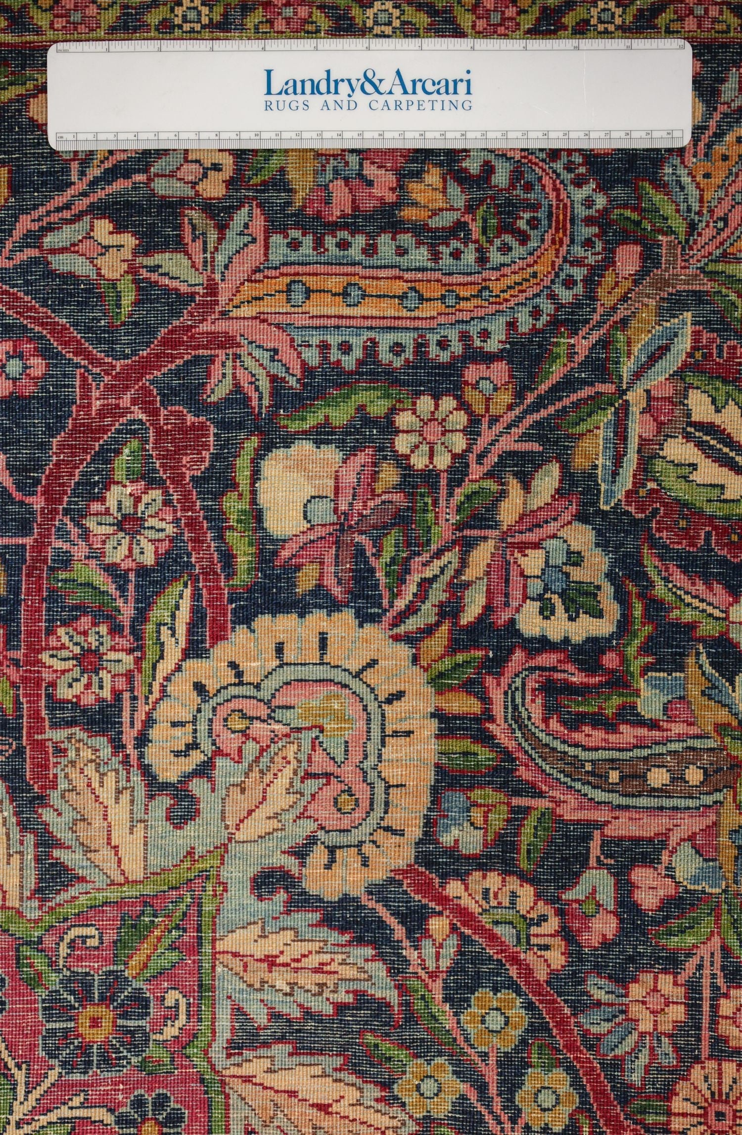 Antique Lavar Kerman Handwoven Traditional Persian Rug - J71998 - Perfect for Living Room, Bedroom & Home Decor