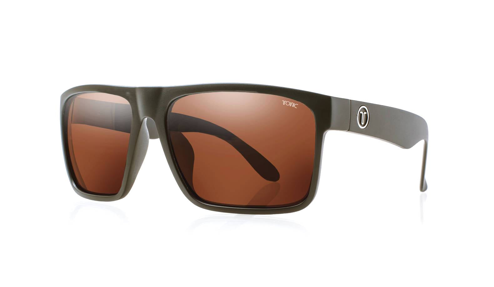 Matte Black-Copper Lens
