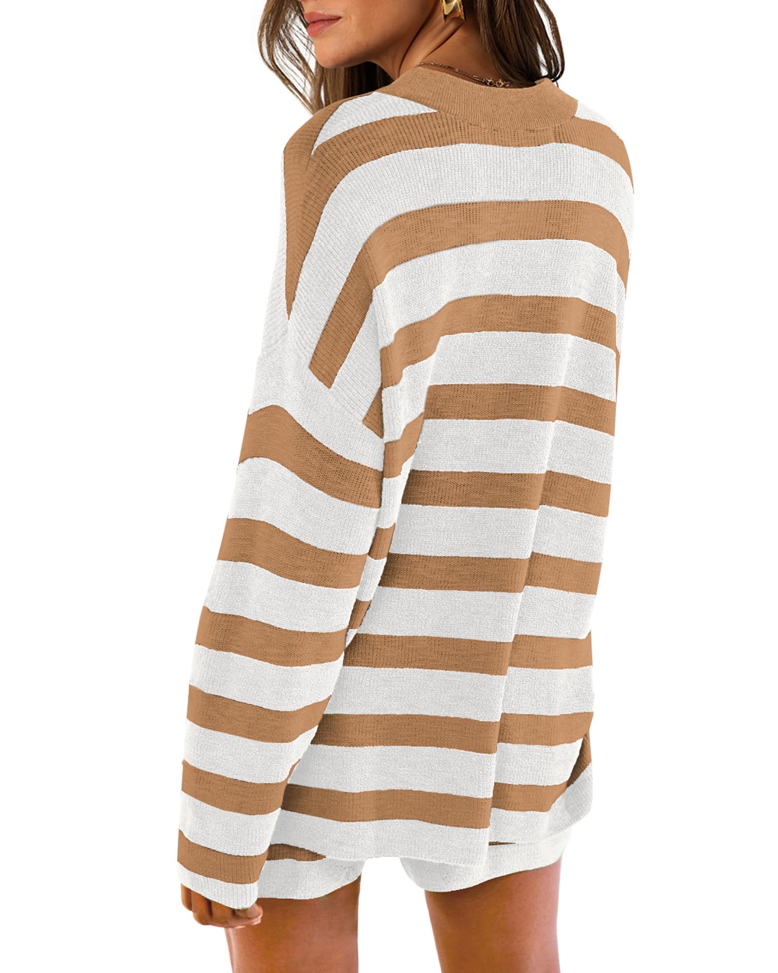 XIEERDUO Women's 2-Piece Sweater Set with Shorts - Cozy Fall Athleisure Lounge Wear Outfit 2024 | Casual Home Comfort & Stylish Streetwear Fashion